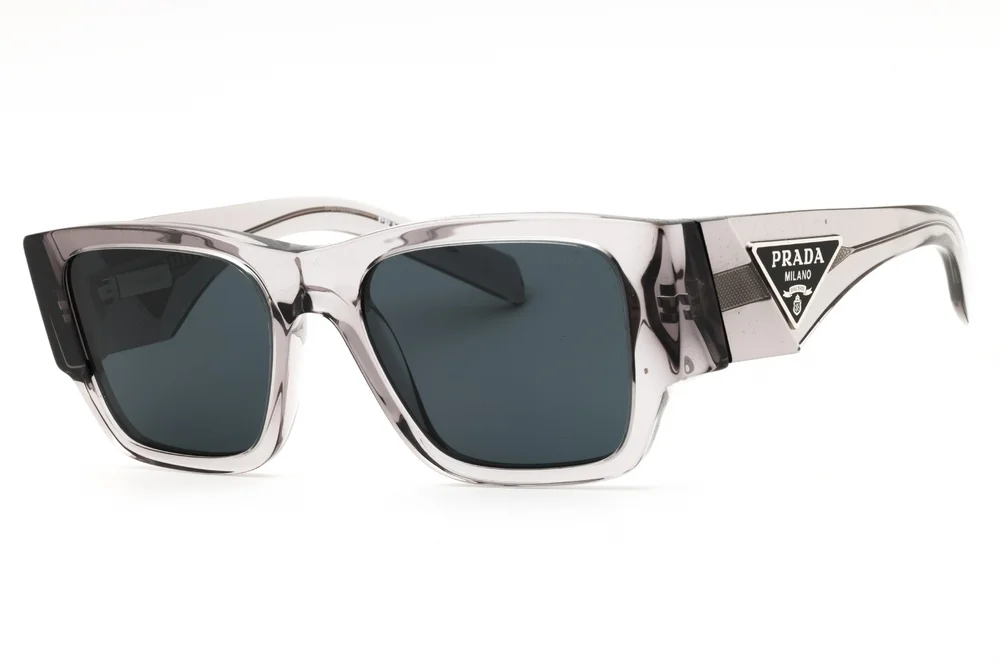 NWT Prada 0PR 10ZS-16Z70B White Rectangular 54mmmm Sunglasses